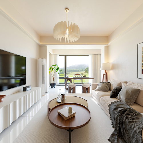 Modern A Living Room-ID:991821058