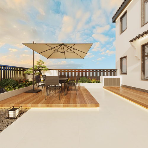 New Chinese Style Courtyard/landscape-ID:978897097