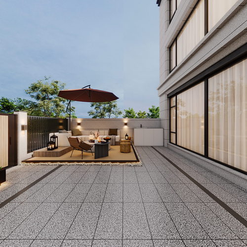 Modern Courtyard/landscape-ID:925545938