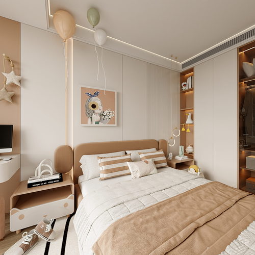 Modern Girl's Room Daughter's Room-ID:246059954