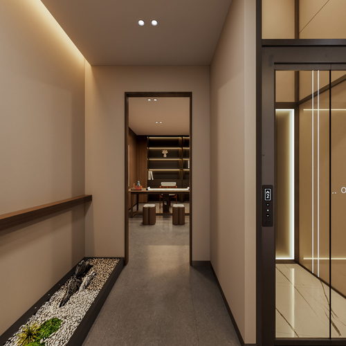 Modern Hallway-ID:585935129