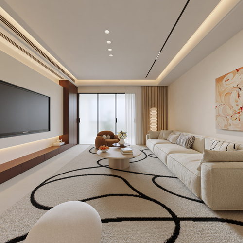 Modern A Living Room-ID:726562021