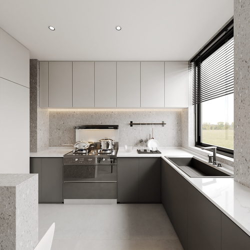 Modern Dining Room-ID:536339364