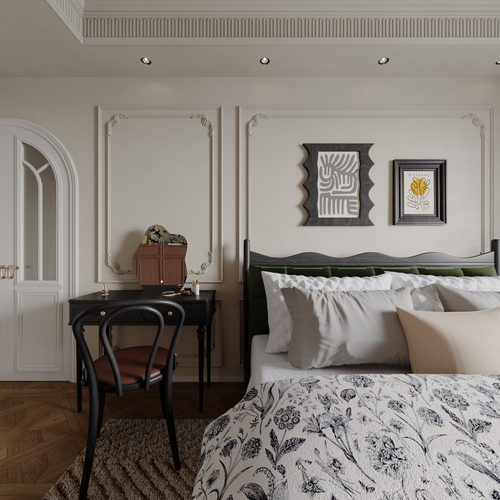 French Style Bedroom-ID:427846914