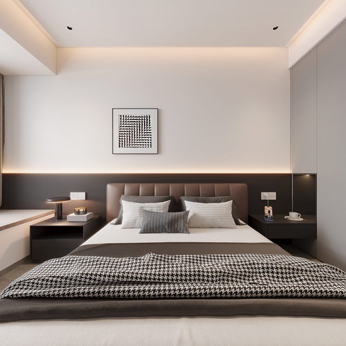 Modern Bedroom-ID:661837106