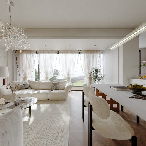 Nordic Style A Living Room-ID:248370266