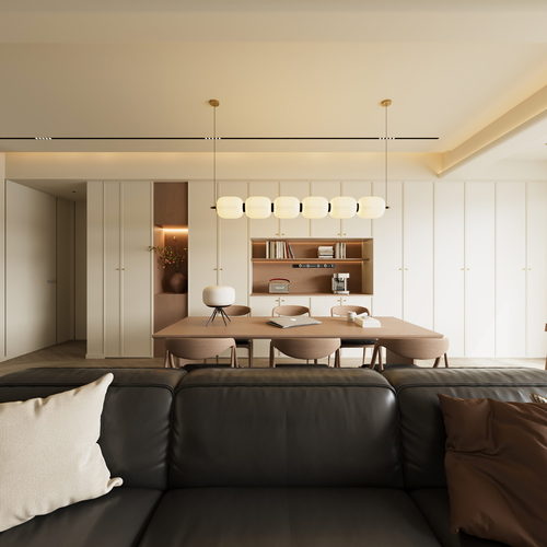 Modern A Living Room-ID:881268025