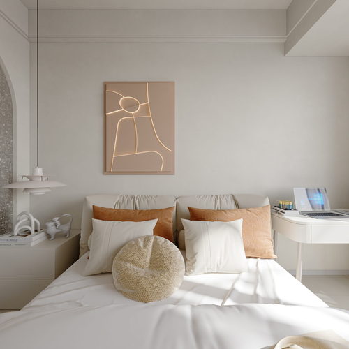 Modern Bedroom-ID:901470909