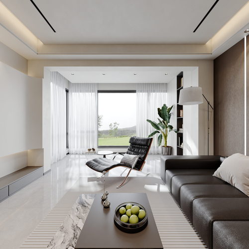 Modern A Living Room-ID:721923111