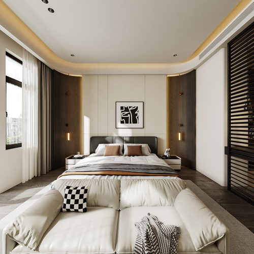 Modern Bedroom-ID:557054048