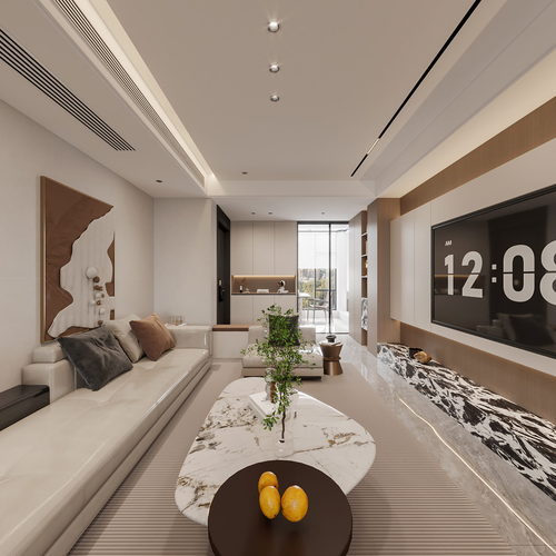 Modern A Living Room-ID:950579887