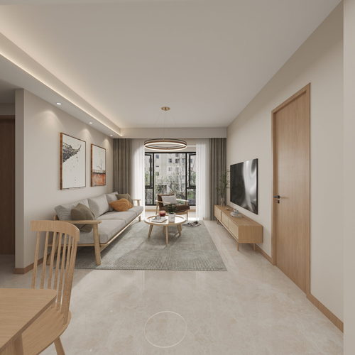 Modern A Living Room-ID:761720901