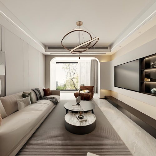 Modern A Living Room-ID:341511967