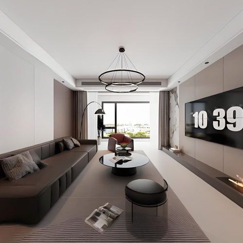 Modern A Living Room-ID:916342024