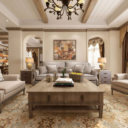 American Style A Living Room-ID:699918993