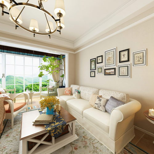 American Style A Living Room-ID:131196027