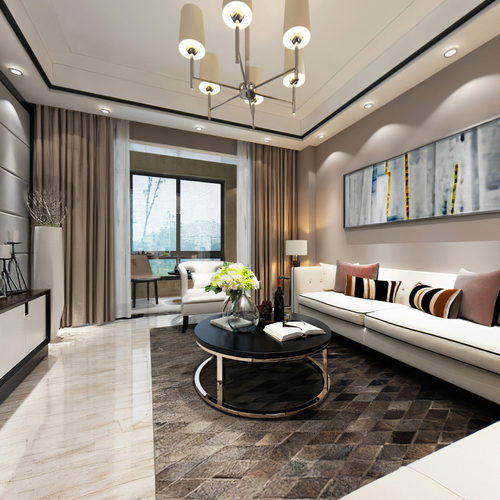 Modern A Living Room-ID:936925893