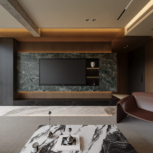 Modern A Living Room-ID:128344063