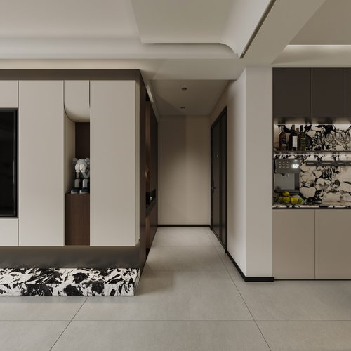 Modern A Living Room-ID:478993893