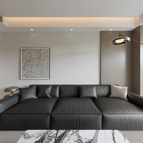 Modern A Living Room-ID:540838964