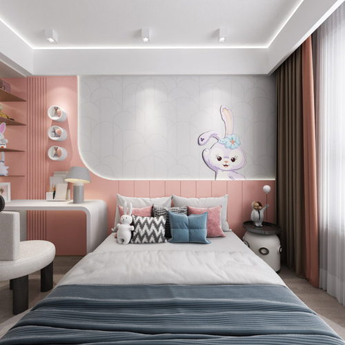 Modern Girl's Room Daughter's Room-ID:914812092
