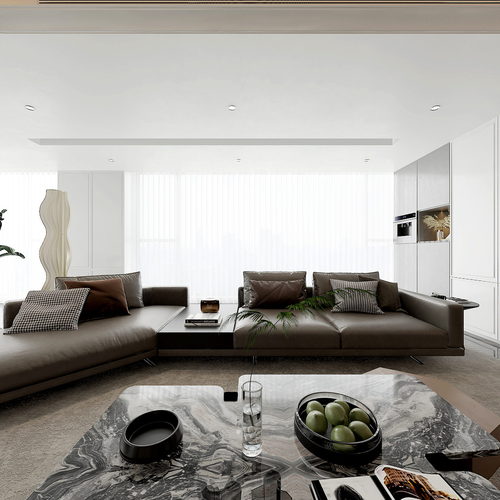 Modern A Living Room-ID:581814052