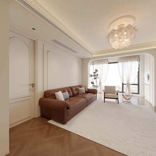 Modern A Living Room-ID:849251993