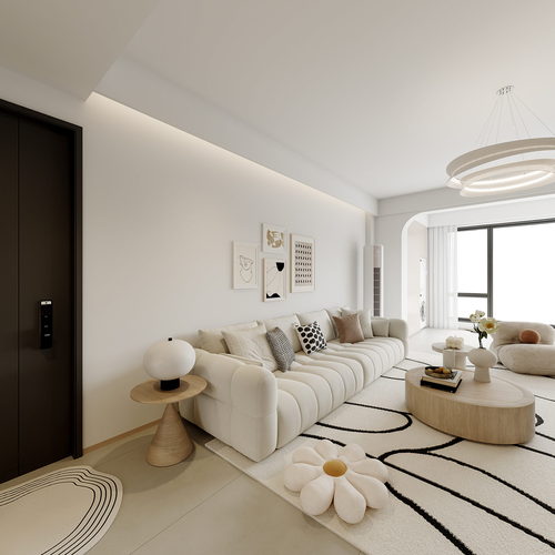 Modern A Living Room-ID:210793976