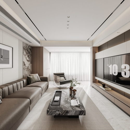 Modern A Living Room-ID:331252102