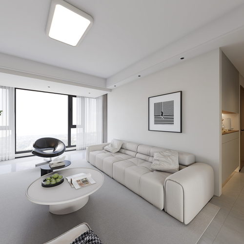 Modern A Living Room-ID:181047923