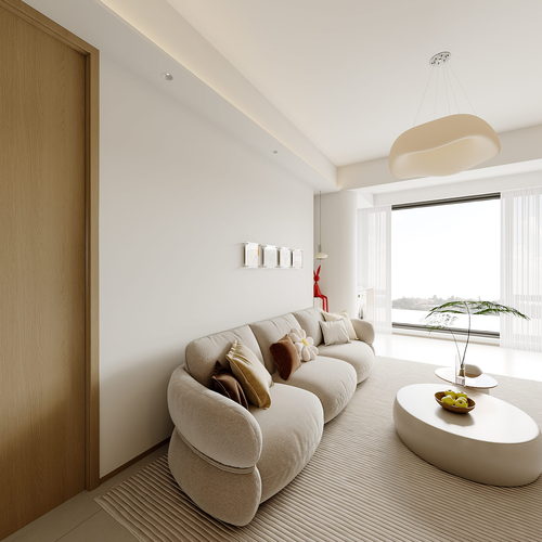 Modern A Living Room-ID:813417919