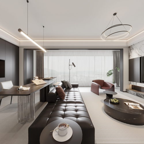 Modern A Living Room-ID:467779643