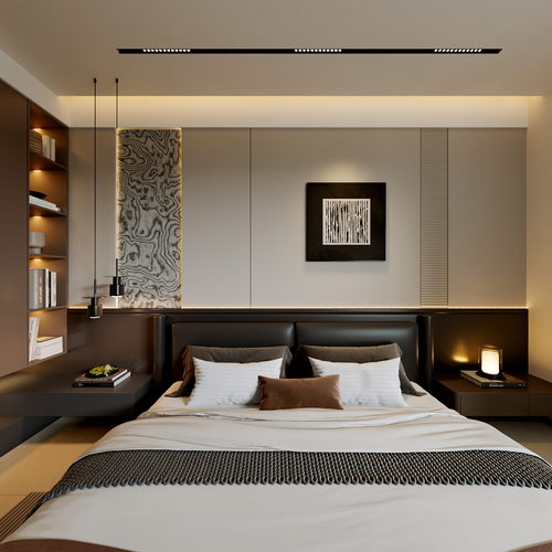 Modern Bedroom-ID:457650901