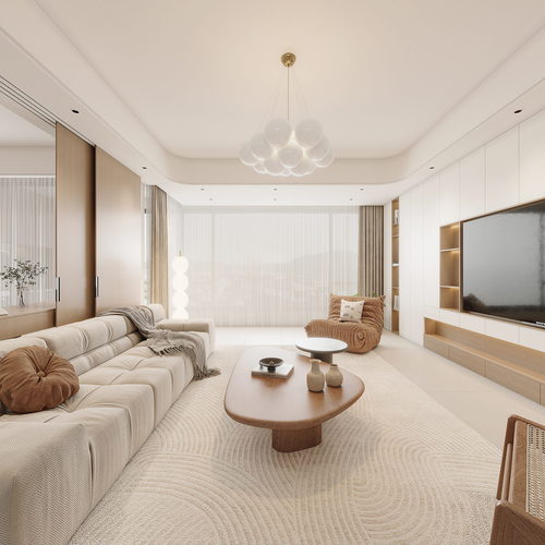 Modern A Living Room-ID:350119117