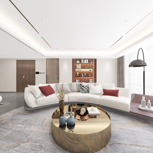 Modern A Living Room-ID:749154095