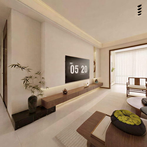 New Chinese Style A Living Room-ID:271480089