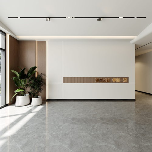 Modern Office Reception Desk-ID:628423935