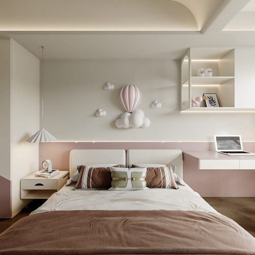 Modern Girl's Room Daughter's Room-ID:366065037