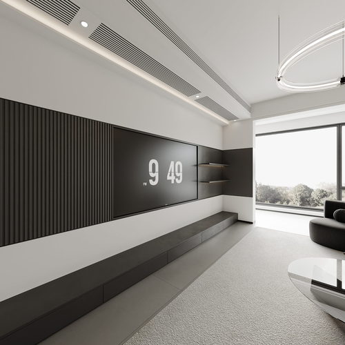 Modern A Living Room-ID:609862091