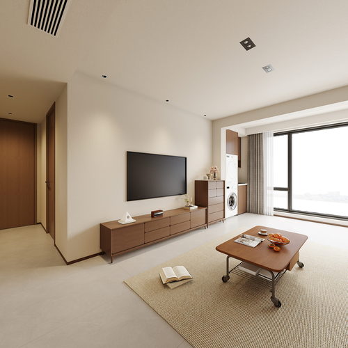 Modern A Living Room-ID:509975916