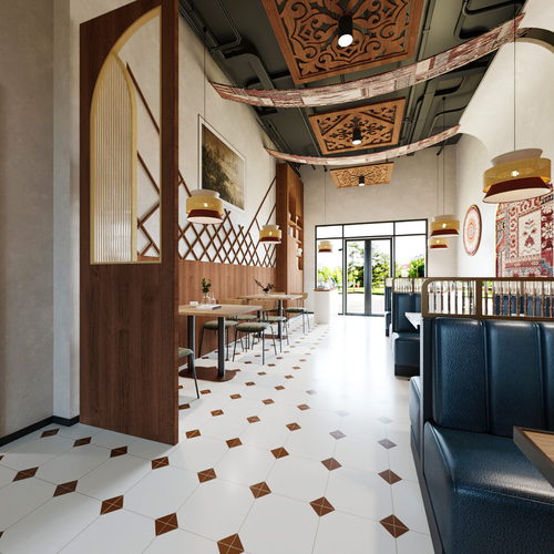 全景-复古咖啡厅-3107280