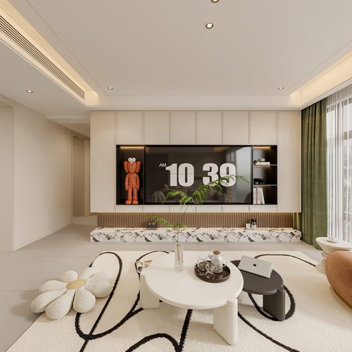 Modern A Living Room-ID:959315067