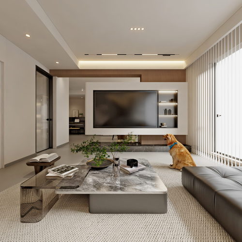 Modern A Living Room-ID:276030069