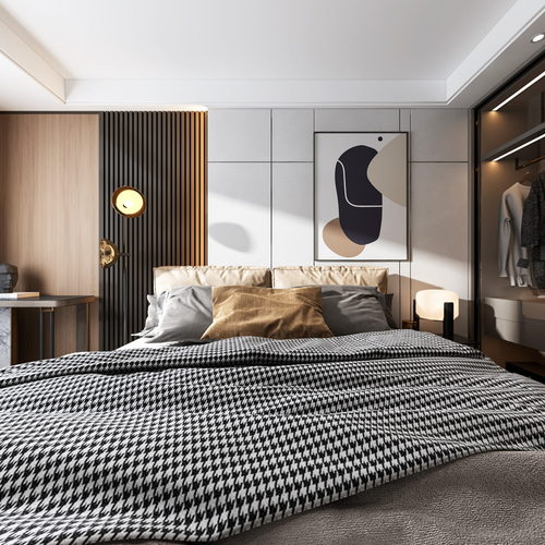 Modern Bedroom-ID:780323984