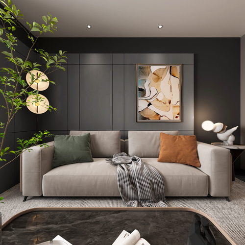 Modern A Living Room-ID:929135087