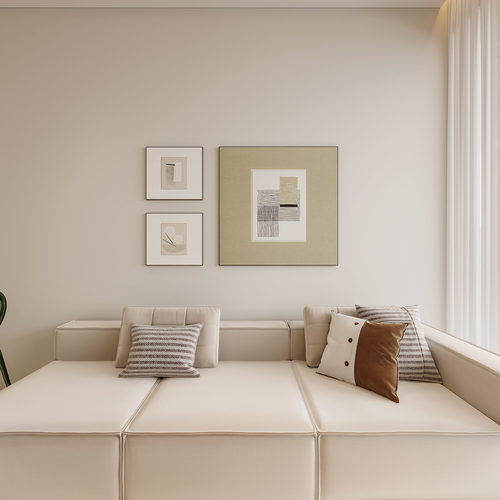 Modern A Living Room-ID:645276075