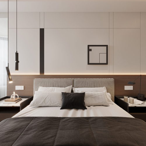Modern Bedroom-ID:727675913