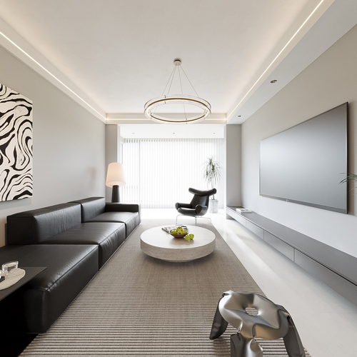 Modern A Living Room-ID:209502947