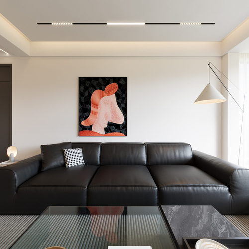 Modern A Living Room-ID:871787076