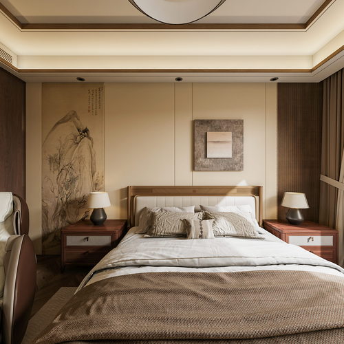 Modern Bedroom-ID:679243091